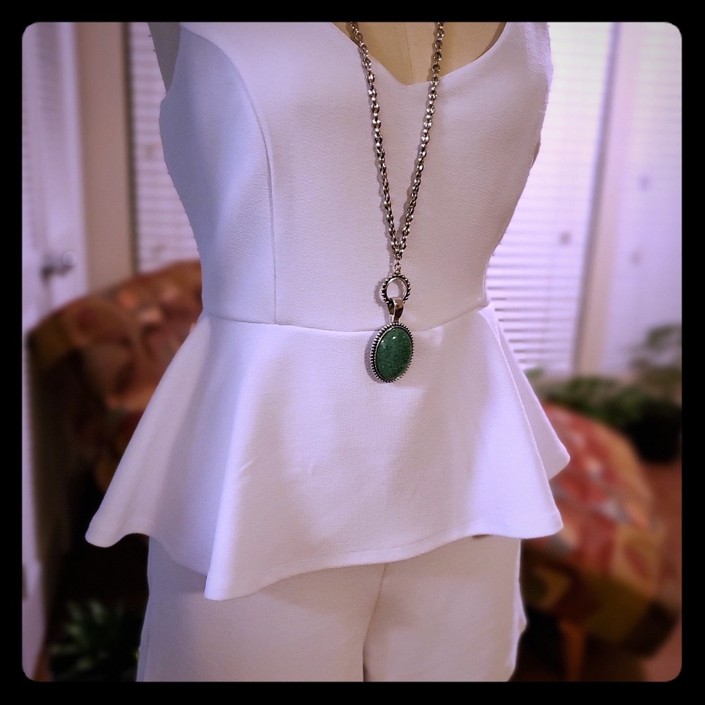 White romper